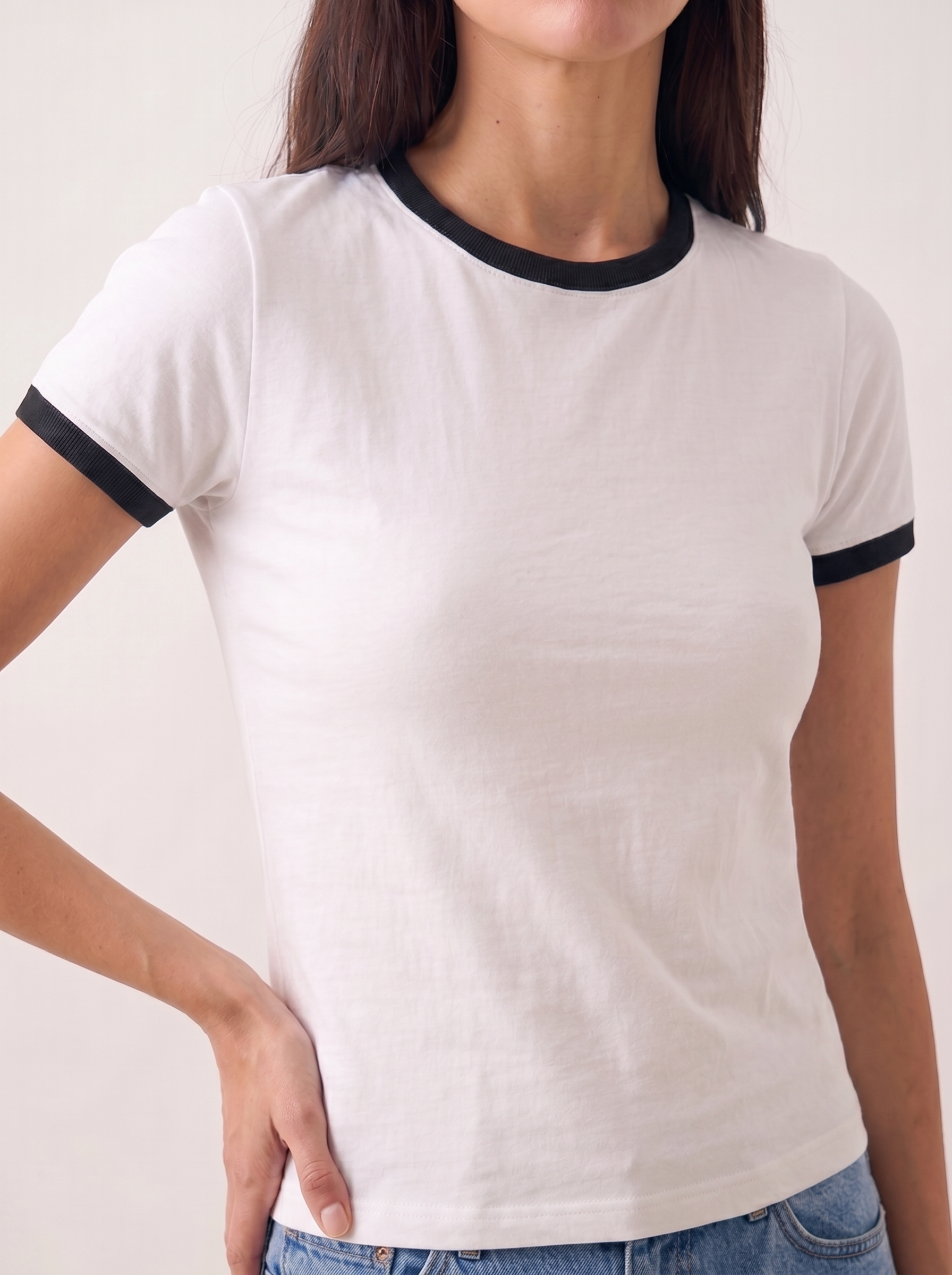 Two Tone Baby Tee